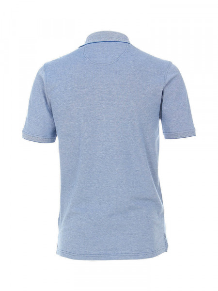CASAMODA Polo Bleu moyen Extrafeine Qualität