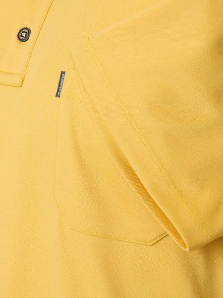 CASAMODA Polo Jaune Piqué - Vue 2