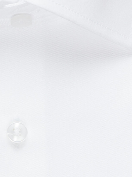 SEIDENSTICKER Extra Slim Fit Chemise Blanc Business Kent Popeline - Vue 3