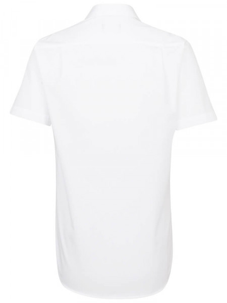 SEIDENSTICKER Regular Fit Chemise Blanc Business Kent Popeline