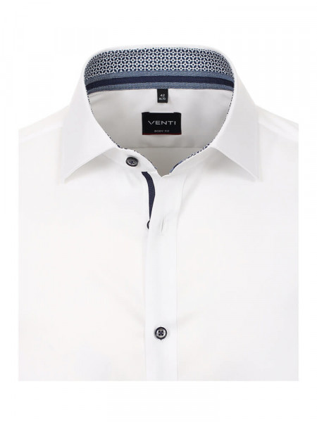 VENTI Slim Fit Chemise Blanc Kent Twill - Vue 1