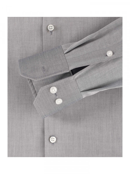 VENTI Regular Fit Chemise Gris clair Kent Twill - Vue 2