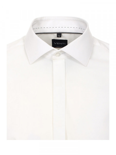 VENTI Slim Fit Chemise Blanc Kent Popeline - Vue 1