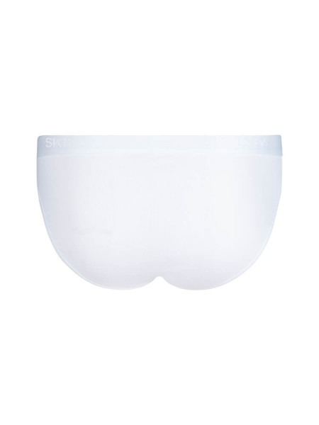 SKINY Regular Fit Blanc Feinripp - Vue 2