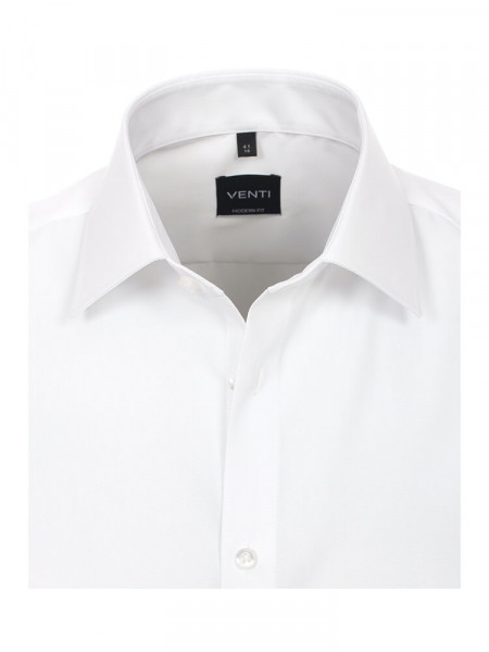 VENTI Regular Fit Chemise Blanc Kent Popeline - Vue 1