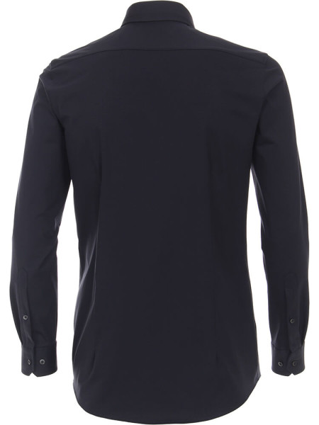 VENTI Slim Fit Chemise Bleu foncé Kent Jersey