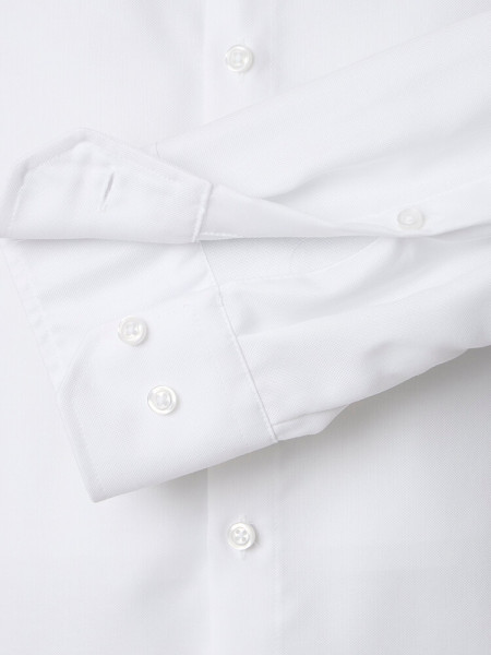 VENTI Regular Fit Chemise Blanc Button-Down Fein Oxford - Vue 2