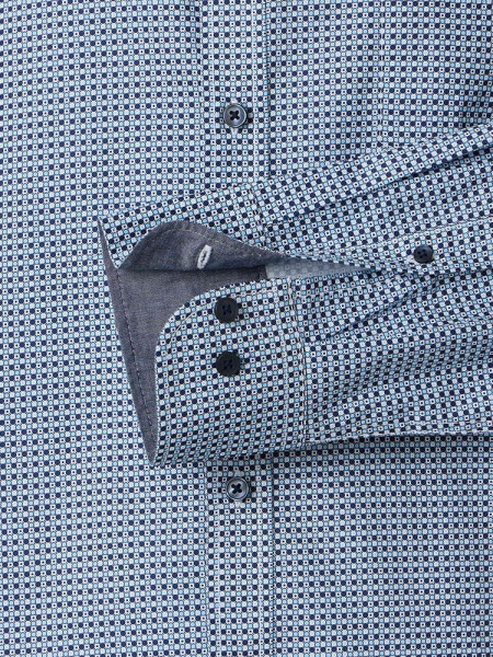 CASAMODA Comfort Fit Chemise Bleu clair Kent Easy Care  - Vue 2