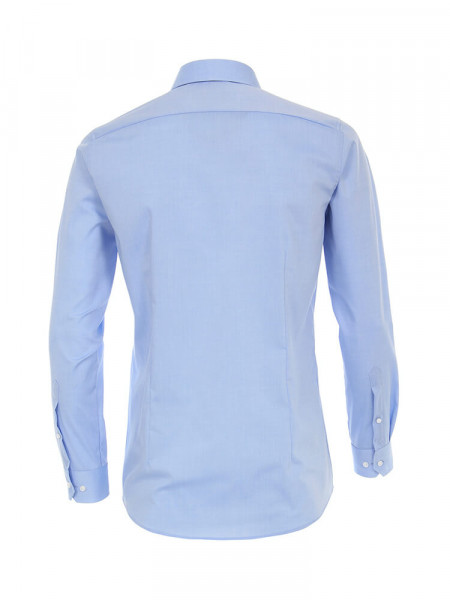 VENTI Slim Fit Chemise Bleu clair Kent Popeline