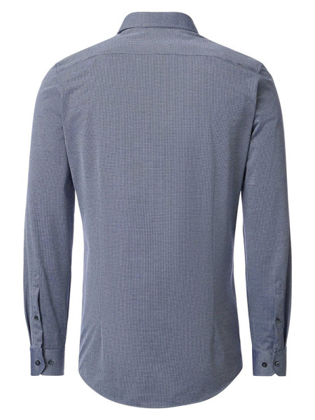 VENTI Regular Fit Chemise Bleu foncé Kent Jersey