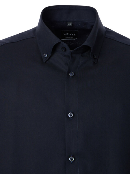 VENTI Regular Fit Chemise Marine Button-Down Fein Oxford - Vue 1