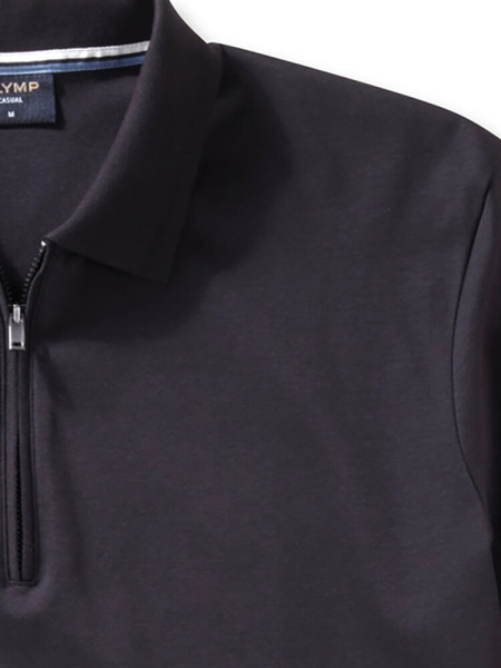 OLYMP Polo Noir Jersey
