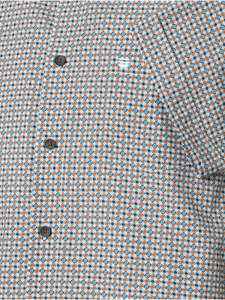 REDMOND Comfort Fit Chemise Rouge Kent Print - Vue 2