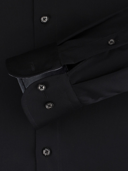 CASAMODA Regular Fit Chemise Noir Kent Easy Care  - Vue 2