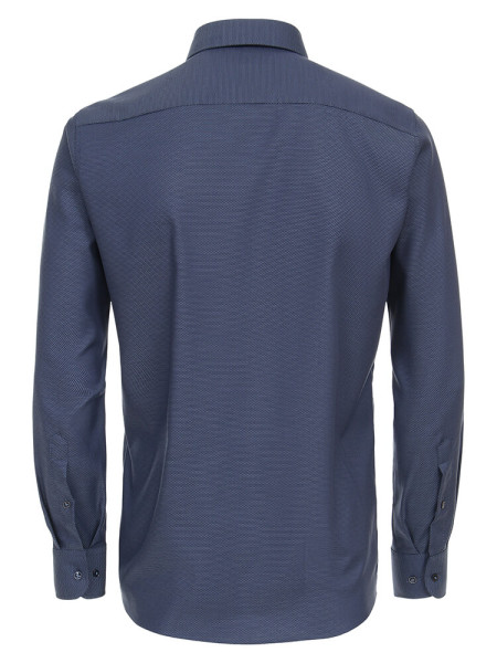 CASAMODA Regular Fit Chemise Bleu foncé Kent Natté