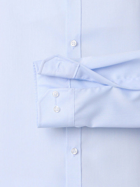 VENTI Slim Fit Chemise Bleu clair Kent Popeline - Vue 2