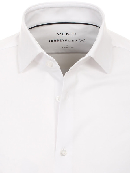 VENTI Slim Fit Chemise Blanc Kent Jersey - Vue 1