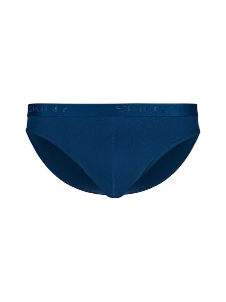 SKINY Regular Fit Marine Feinripp - Vue 1