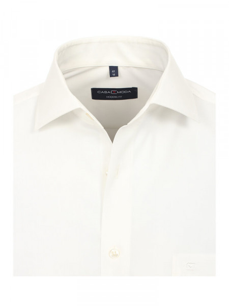 CASAMODA Regular Fit Chemise Beige clair Kent Popeline - Vue 1