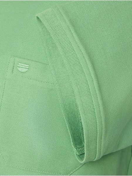 REDMOND Polo Vert clair Piqué - Vue 2