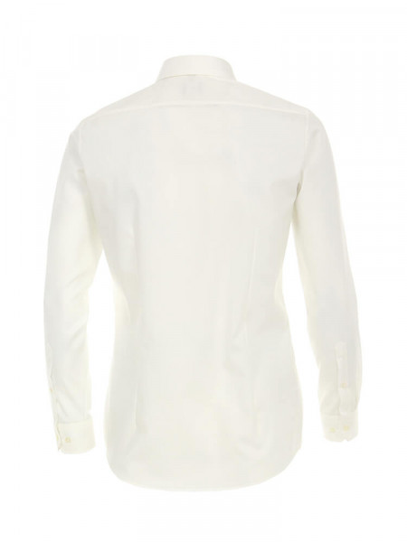 VENTI Slim Fit Chemise Beige clair Kent Popeline