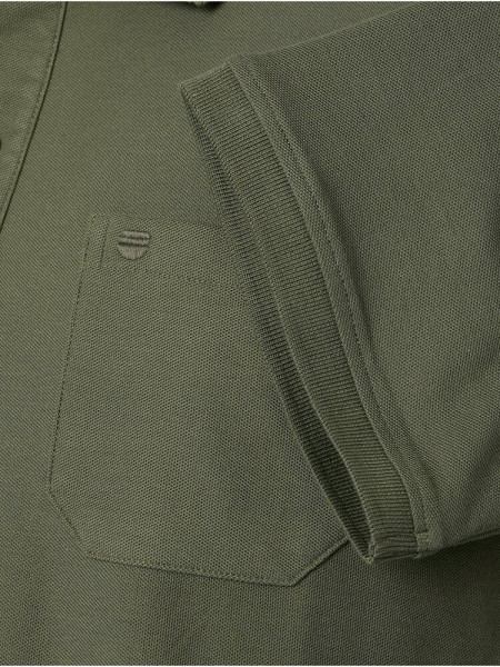 REDMOND Polo Vert foncé Piqué - Vue 2