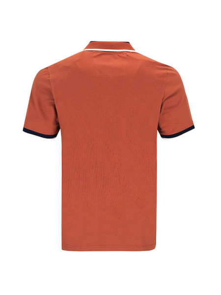 TOM RIPLEY Polo Orange Extrafeine Qualität