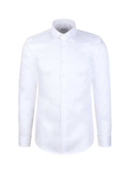 SEIDENSTICKER Tailored Fit Chemise Blanc New Kent Twill