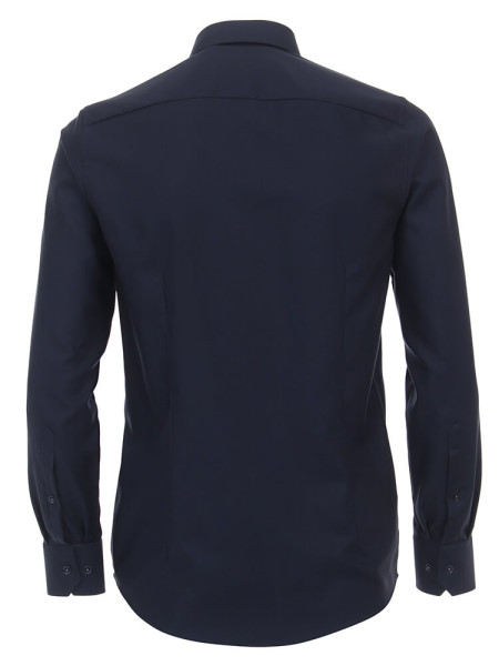 VENTI Regular Fit Chemise Bleu foncé Kent Struktur