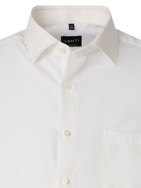 VENTI Comfort Fit Chemise Beige clair Kent Twill - Vue 1