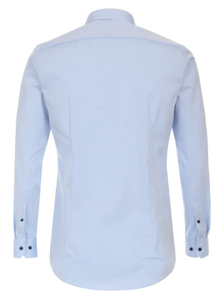 VENTI Slim Fit Chemise Bleu clair Kent Easy Care