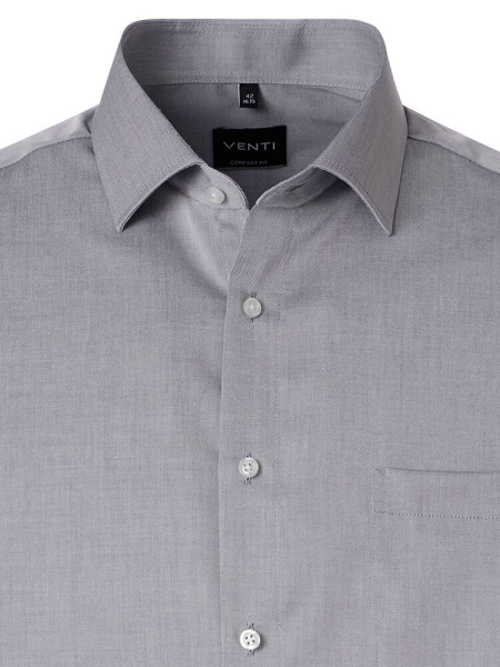 VENTI Regular Fit Chemise Gris clair Kent Twill - Vue 1