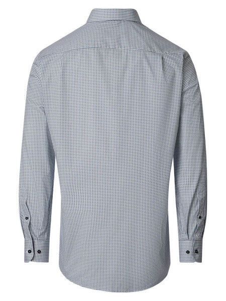 VENTI Regular Fit Chemise Gris Kent Popeline