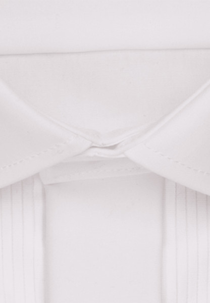 SEIDENSTICKER Tailored Fit Chemise Blanc Business Kent Popeline - Vue 1