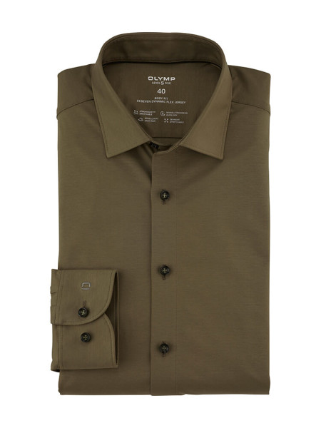 Chemise en jersey OLYMP Level Five 24/Seven body fit