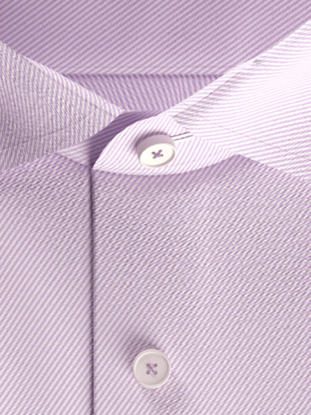 SEIDENSTICKER Slim Fit Chemise Lilas Business Kent Twill