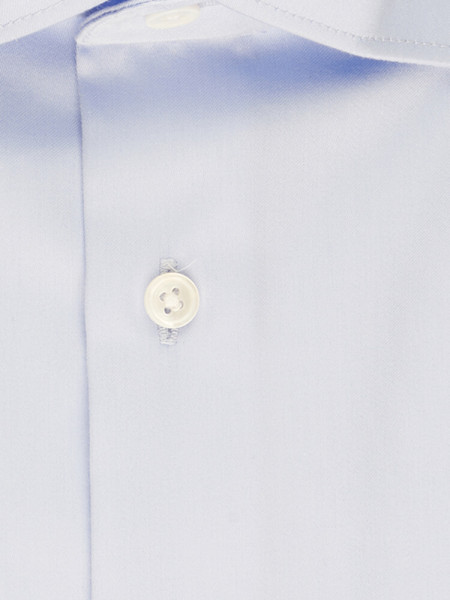 SEIDENSTICKER Tailored Fit Chemise Bleu clair New Kent Satin  - Vue 1