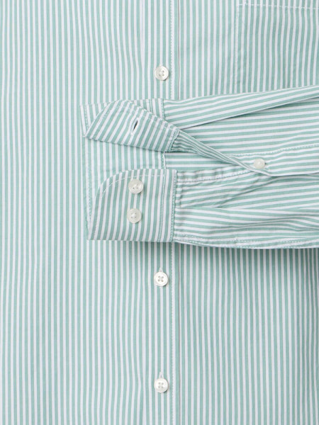 CASAMODA Comfort Fit Chemise Vert Button-Down Easy Care  - Vue 2