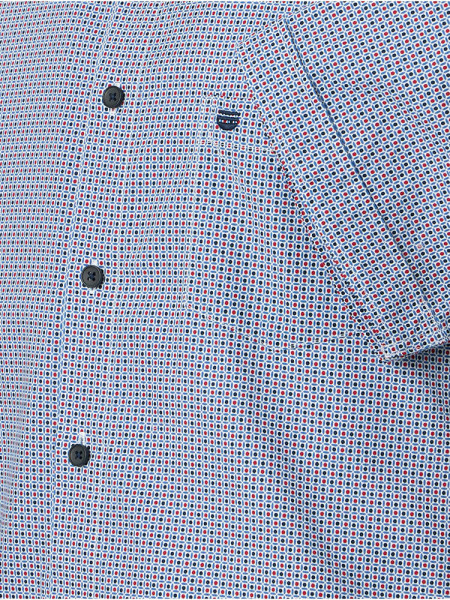 REDMOND Regular Fit Chemise Rouge Kent Print - Vue 2