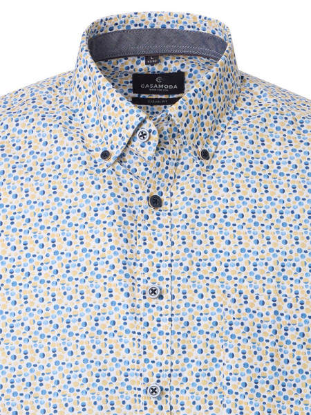 CASAMODA Regular Fit Chemise Beige clair Button-Down Easy Care  - Vue 1