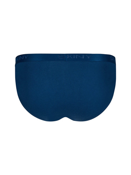 SKINY Regular Fit Marine Feinripp - Vue 2