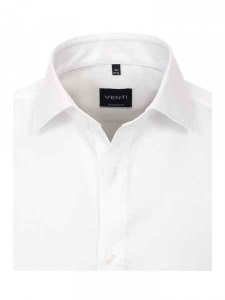 VENTI Regular Fit Chemise Blanc Kent Twill - Vue 1
