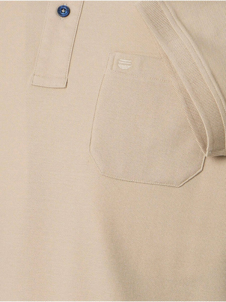 REDMOND Polo Beige clair Piqué - Vue 2