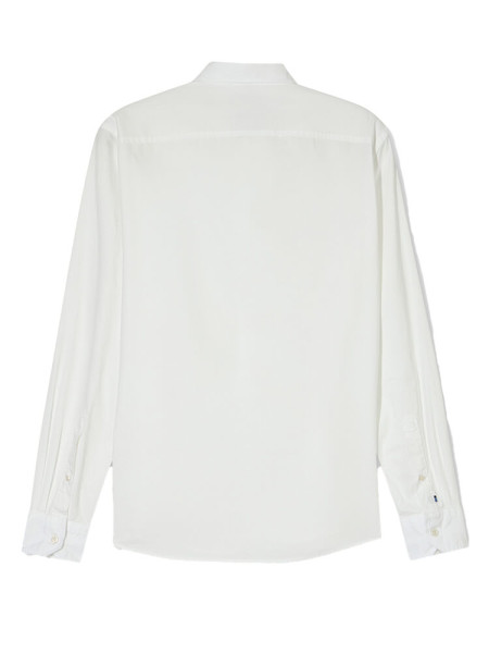 OLYMP Regular Fit Chemise Blanc Button-Down Fein Oxford - Vue 1