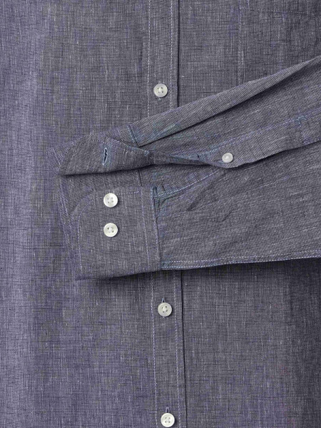 CASAMODA Comfort Fit Chemise Marine Kent Easy Care  - Vue 2