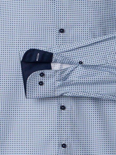VENTI Comfort Fit Chemise Bleu clair Kent Popeline - Vue 2