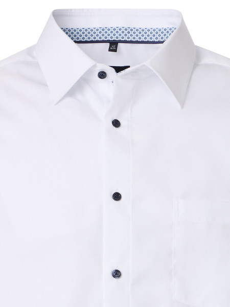 VENTI Comfort Fit Chemise Blanc Kent Popeline - Vue 1