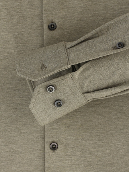 VENTI Regular Fit Chemise Vert Kent Jersey - Vue 2