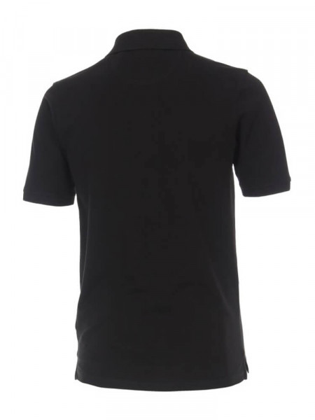 CASAMODA Polo Noir Piqué