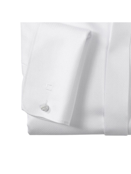 OLYMP Regular Fit Chemise Blanc New Kent Struktur - Vue 1